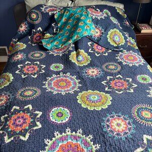 Luch Decor Queen/Full Quilt Set